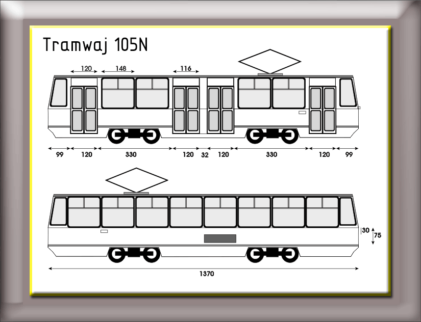 tramwaj 105N